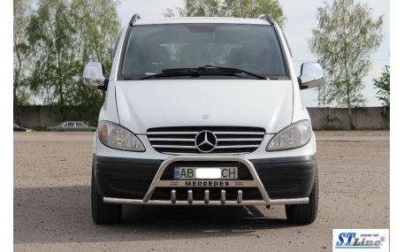Защита передняя Mercedes Vito W639