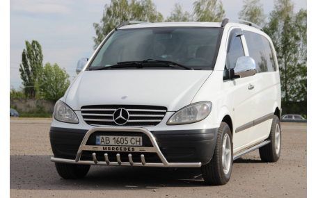 Защита передняя Mercedes Vito W639