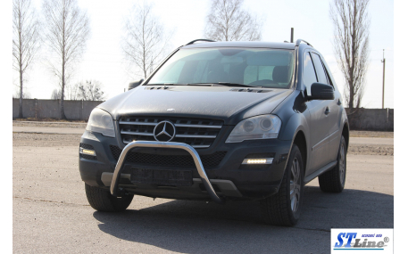 Защита передняя Mercedes ML-class W164