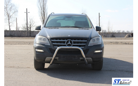 Защита передняя Mercedes ML-class W163