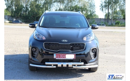 Защита передняя Kia Sportage