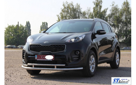 Защита передняя Kia Sportage