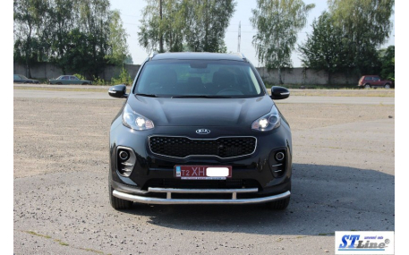 Защита передняя Kia Sportage