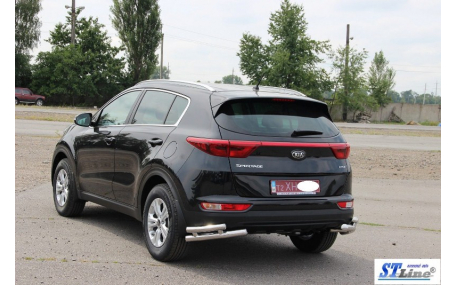 Защита задняя Kia Sportage