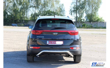 Защита задняя Kia Sportage