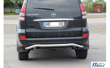 Защита задняя Toyota Land Cruiser Prado 120