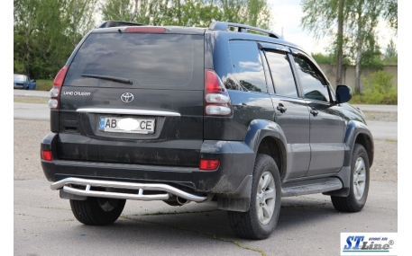 Защита задняя Toyota Land Cruiser Prado 120