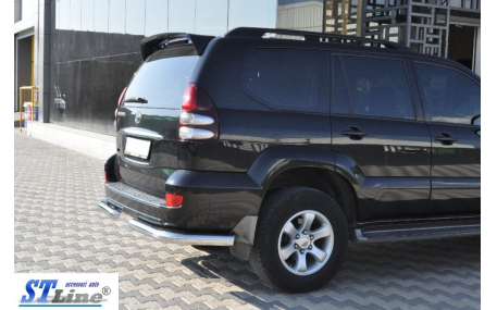 Защита задняя Toyota Land Cruiser Prado 120