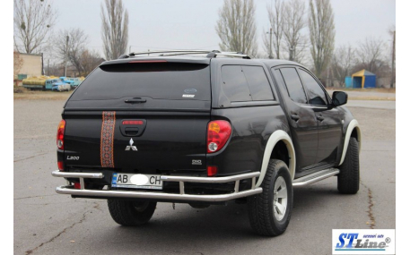 Защита задняя Mitsubishi L200