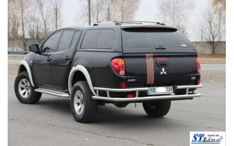 Защита задняя Mitsubishi L200