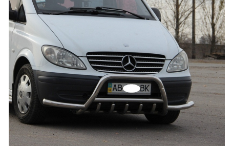 Защита передняя Mercedes Vito W639