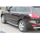 Подножки Hyundai Santa Fe