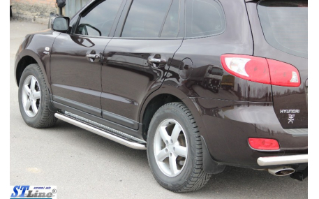 Подножки Hyundai Santa Fe