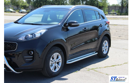 Подножки Kia Sportage