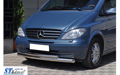 Защита передняя Mercedes Vito W639