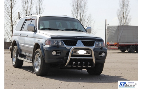 Защита передняя Mitsubishi Pajero Sport