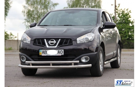 Защита передняя Nissan Qashqai J11