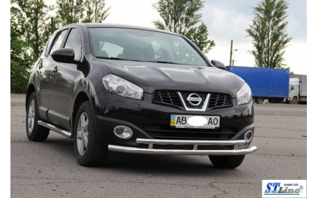 Защита передняя Nissan Qashqai J11