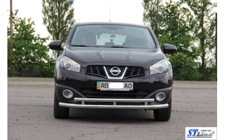 Защита передняя Nissan Qashqai J11
