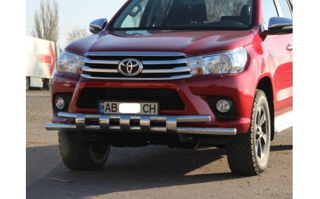 Защита передняя Toyota Hilux