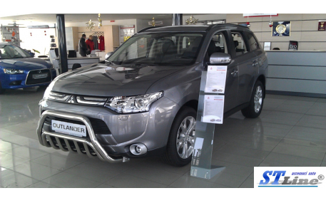 Защита передняя Mitsubishi Outlander 