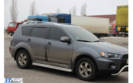 Подножки Mitsubishi Outlander XL