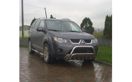 Защита передняя Mitsubishi Outlander XL