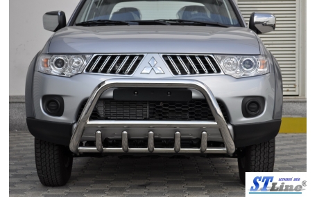 Защита передняя Mitsubishi L200