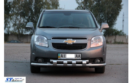 Защита передняя Chevrolet Orlando