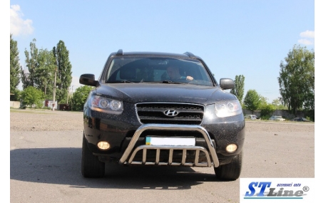 Защита передняя Hyundai Santa Fe