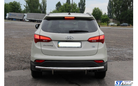 Защита задняя Hyundai Santa Fe