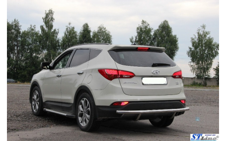 Защита задняя Hyundai Santa Fe