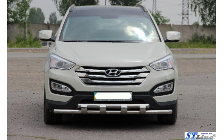Защита передняя Hyundai Santa Fe