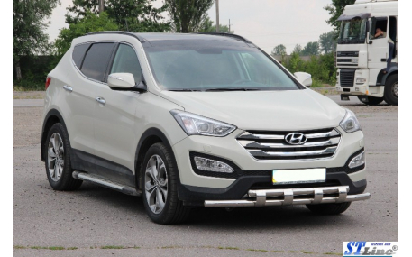 Защита передняя Hyundai Santa Fe