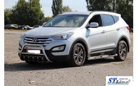 Защита передняя Hyundai Santa Fe