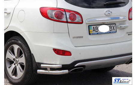 Защита задняя Hyundai Santa Fe