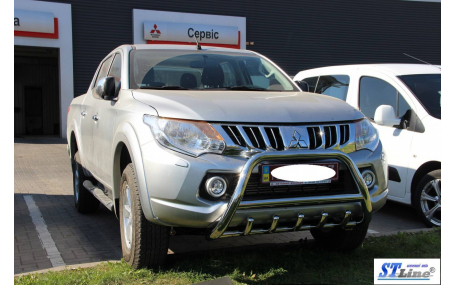 Защита передняя Mitsubishi L200