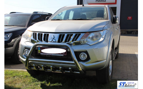 Защита передняя Mitsubishi L200
