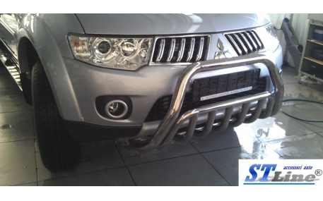 Защита передняя Mitsubishi Pajero Sport