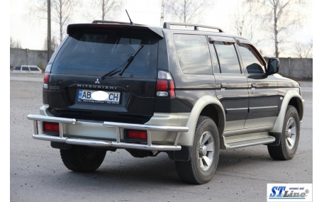 Защита задняя Mitsubishi Pajero Sport