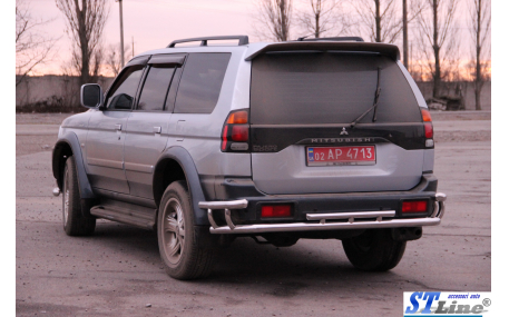 Защита задняя Mitsubishi Pajero Sport