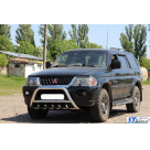 Защита передняя Mitsubishi Pajero Sport