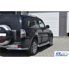 Защита задняя Mitsubishi Pajero Wagon