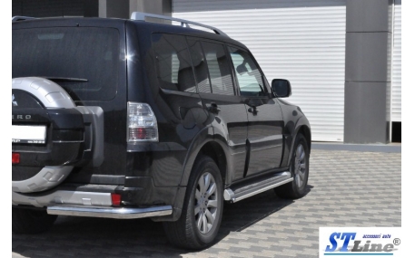 Защита задняя Mitsubishi Pajero Wagon