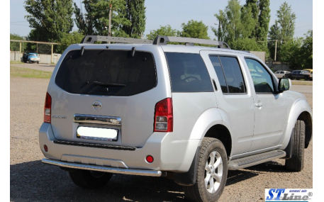 Защита задняя Nissan Pathfinder
