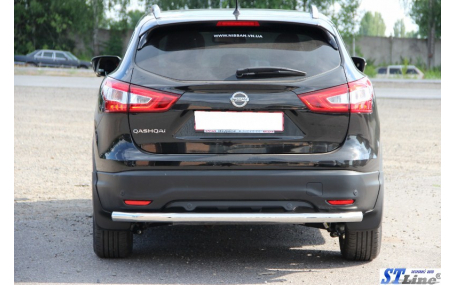 Защита задняя Nissan Qashqai J11
