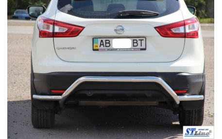 Защита задняя Nissan Qashqai J11