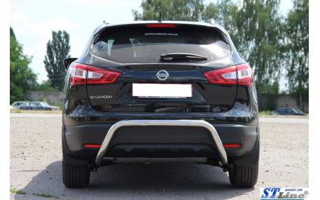 Защита задняя Nissan Qashqai J11