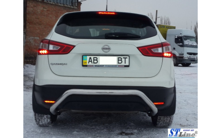Защита задняя Nissan Qashqai J11