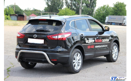 Защита задняя Nissan Qashqai J11